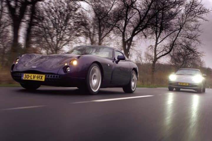 TVR Tuscan  Porsche 911 Targa