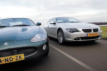 BMW 645Ci  Jaguar XKR Coupé
