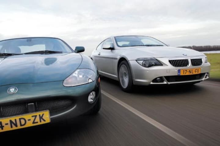BMW 645Ci  Jaguar XKR Coupé