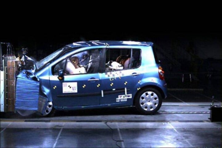 Renault Modus EuroNCAP