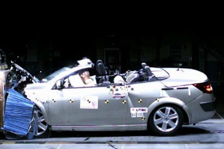 Crashtest Renault Mégane CC