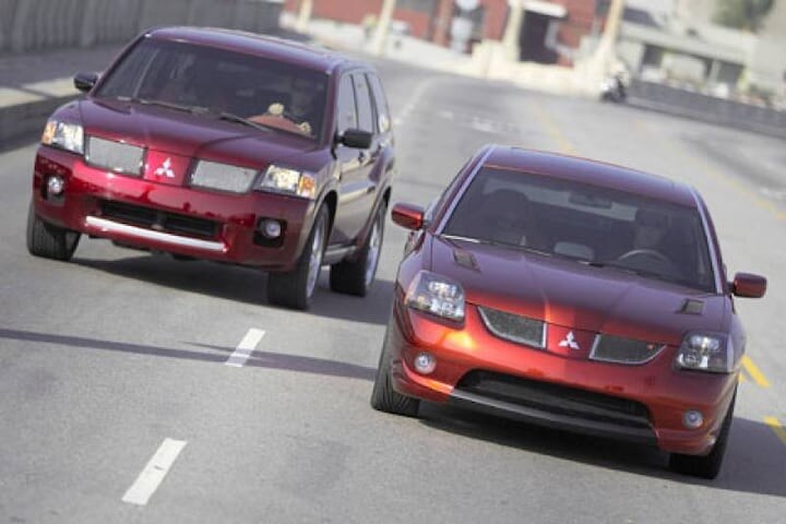 Mitsubishi Galant & Endeavor Ralliart concept cars