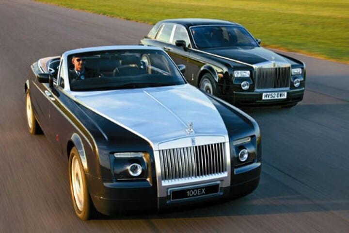 Rolls Royce 100EX en Phantom
