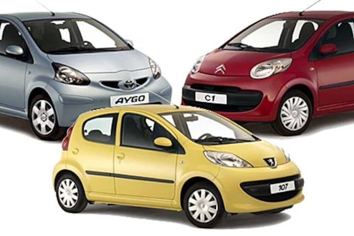 Toyota Aygo - Peugeot 107 - Citroen C1