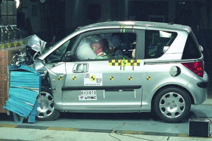 Peugeot 1007 EuroNCAP