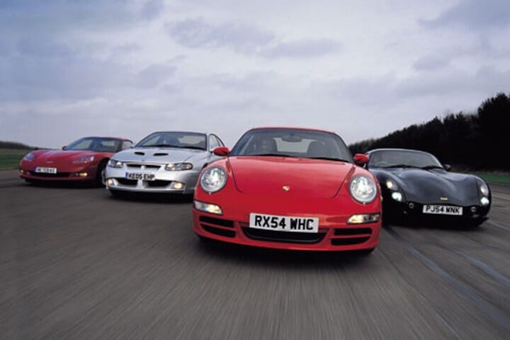 Corvette vs Vauxhall vs Porsche vs TVR