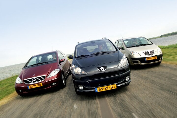 Mercedes vs Peugeot vs Lancia