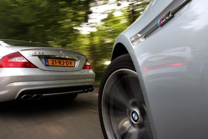 CLS 55 AMG versus M