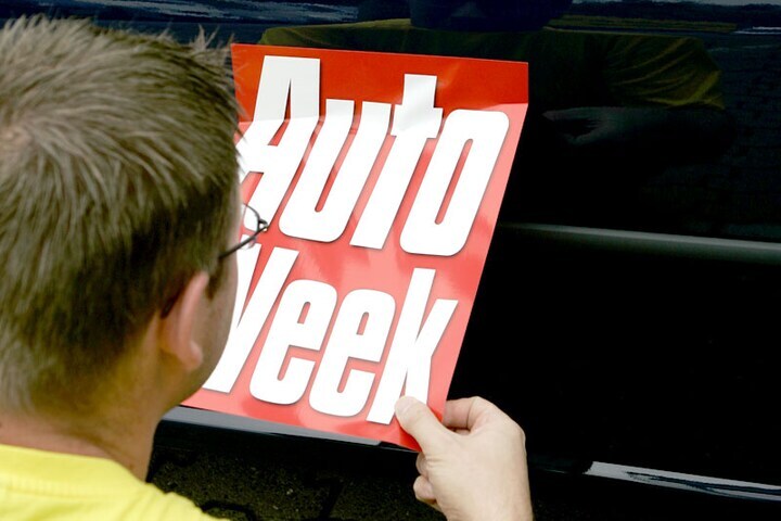 AutoWeek duurteststicker