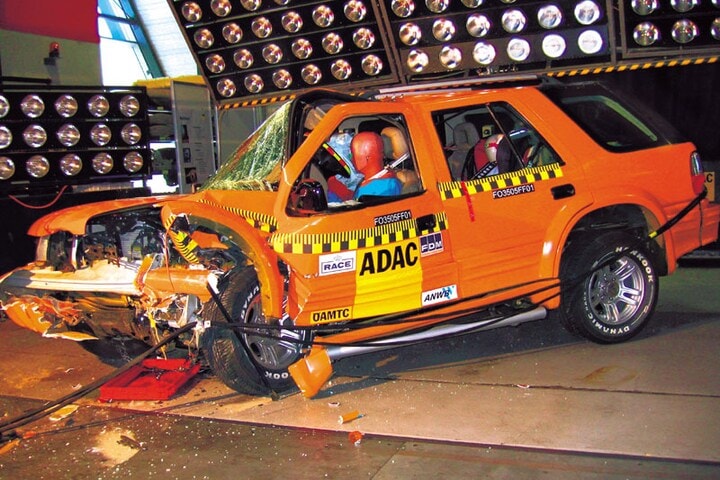 JMC Landwind crashtest