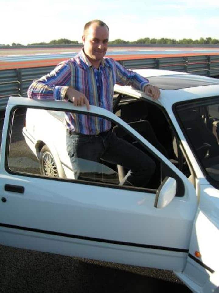 Stéphan met Cosworth