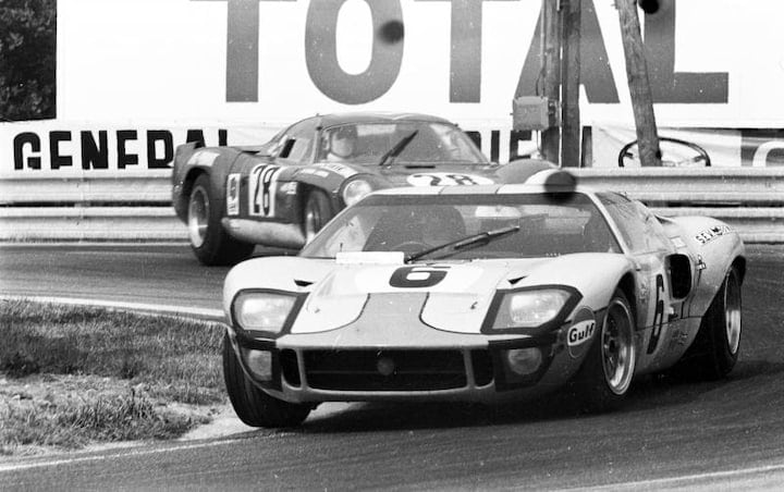Ford GT40 Gulf winnaar Le Mans 1969