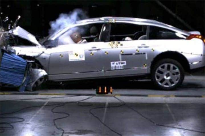 Citroën C6 crashtest