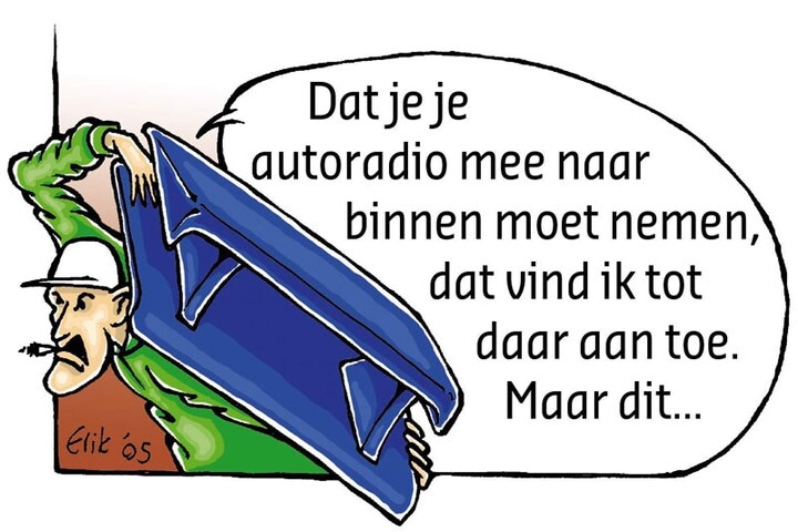 Patje met achterklep
