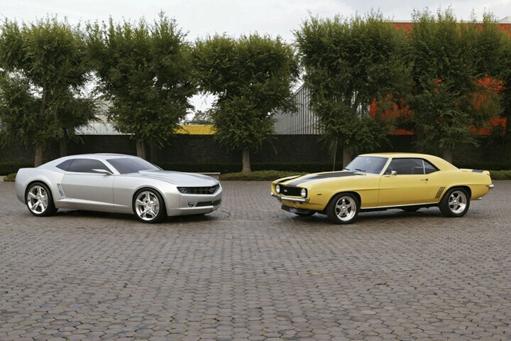 Chevrolet Camaro Concept met '69 Camaro