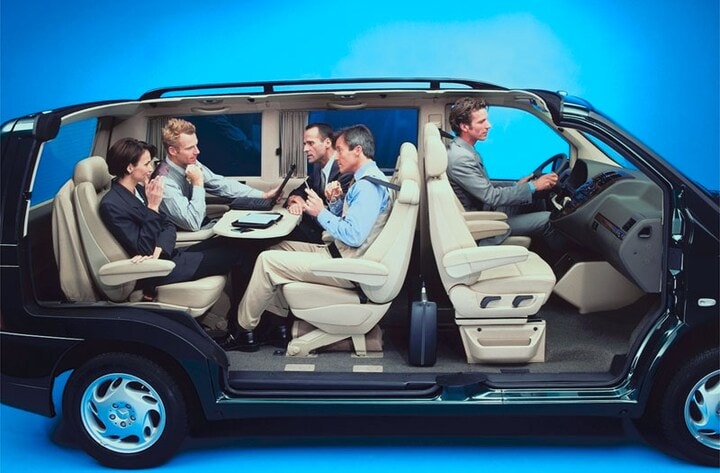 Mercedes-Benz V-klasse - interieur
