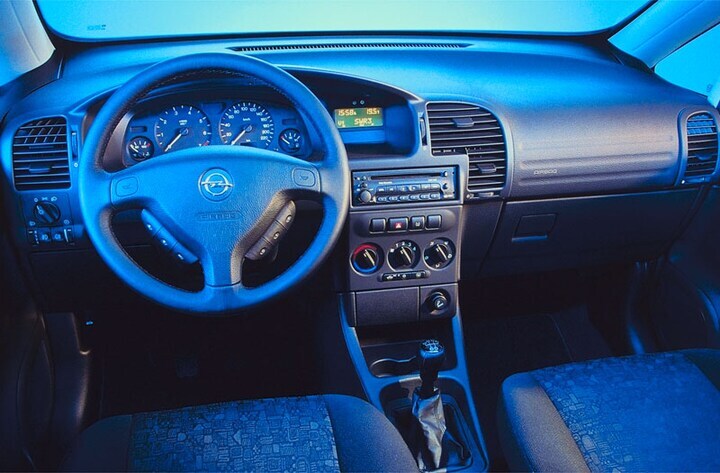 Opel Zafira - interieur