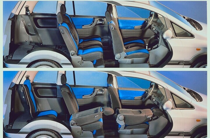 Opel Zafira - interieur