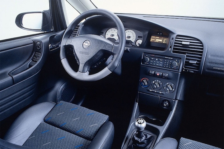 Opel Zafira - interieur