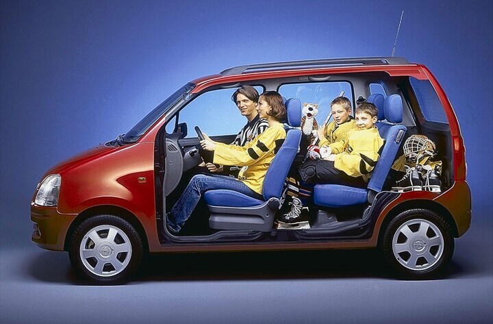 Opel Agila - interieur