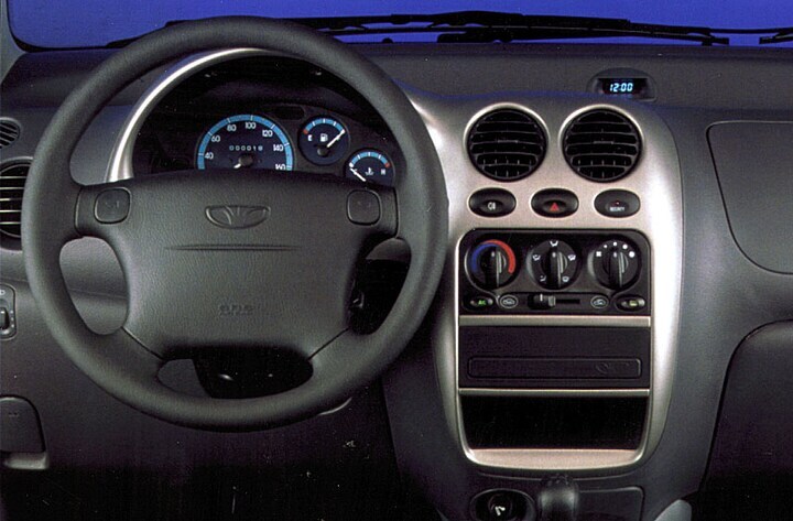 Daewoo Matiz - interieur