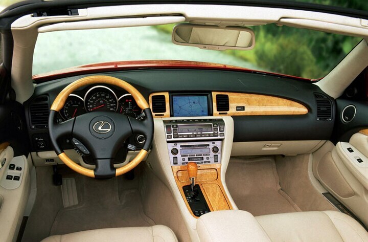 Lexus SC - interieur