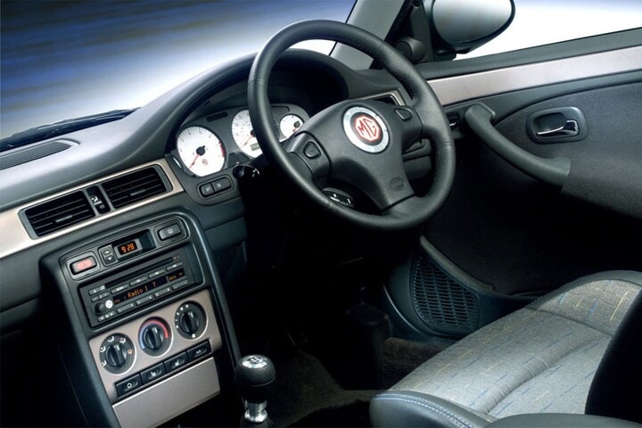 MG ZS - interieur