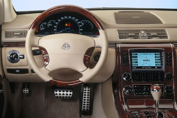 Maybach 57 - interieur