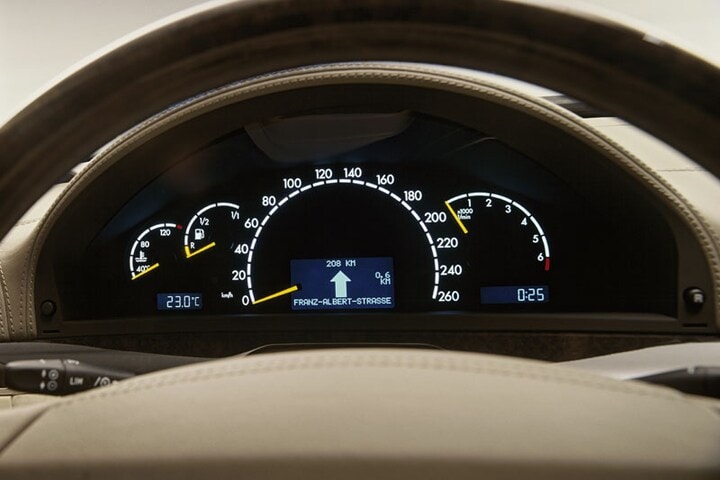 Mercedes-Benz S-klasse - interieur
