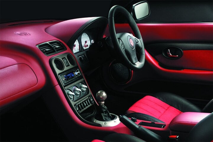 MG TF - interieur