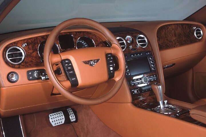Bentley Continental GT - interieur