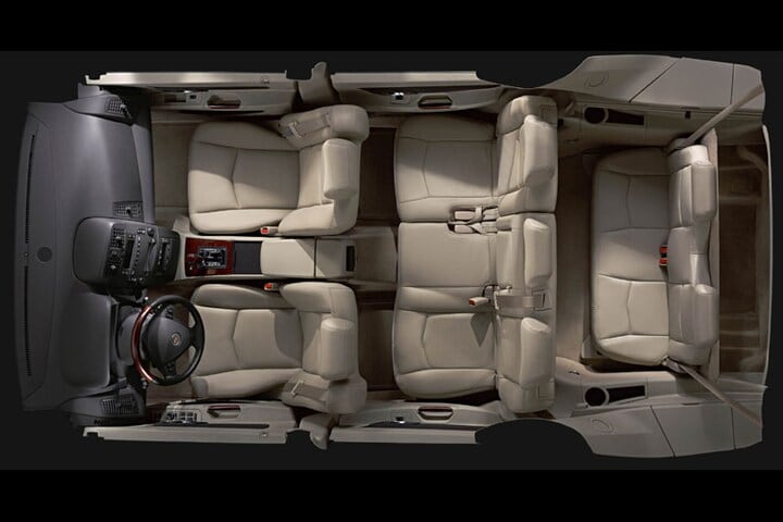 Cadillac SRX - interieur