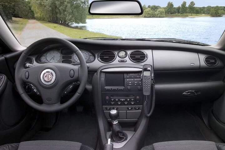 MG ZT - interieur