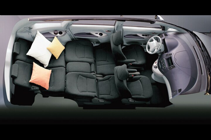 Mitsubishi Grandis - interieur