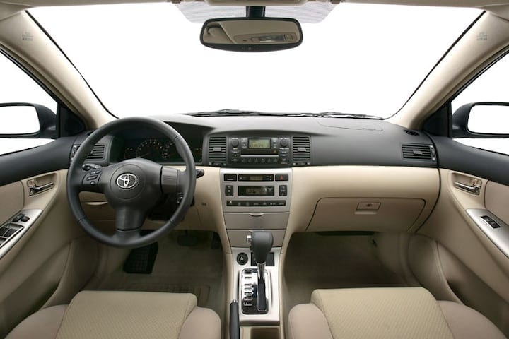 Toyota Corolla - interieur