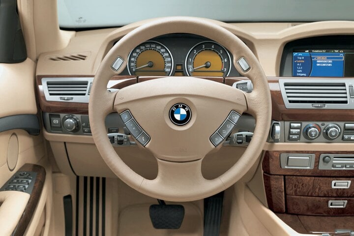 BMW 7-serie - interieur