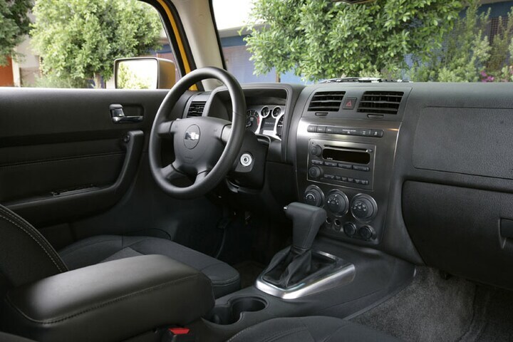 Hummer H3 - interieur