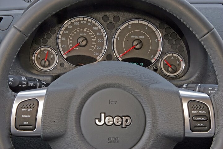 Jeep Cherokee - interieur