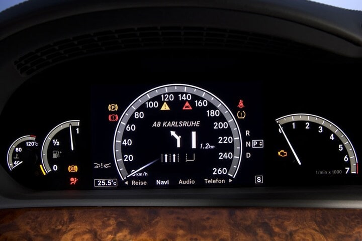 Mercedes-Benz S-klasse - interieur