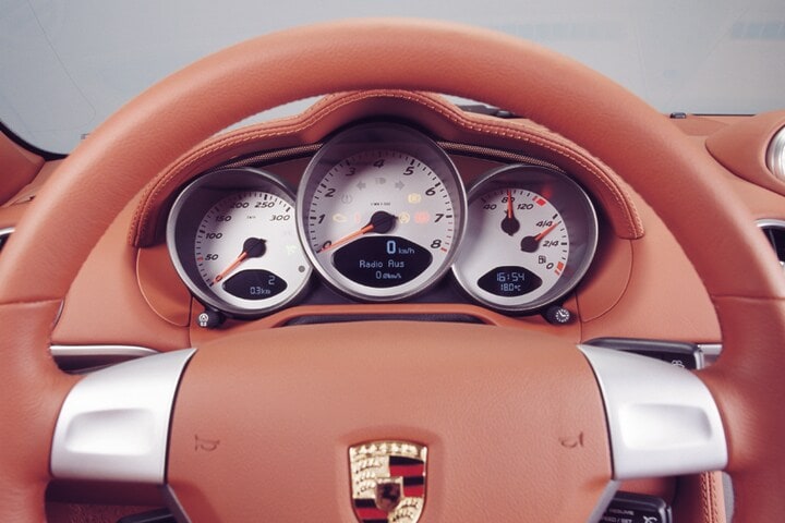 Porsche Cayman - interieur