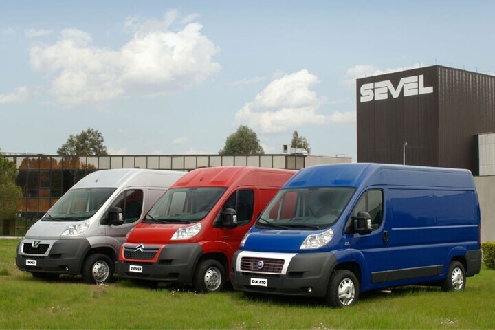 Citroën Jumper, Peugeot Boxer en Fiat Ducato