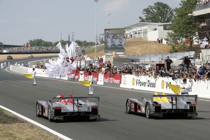 Audi op Le Mans