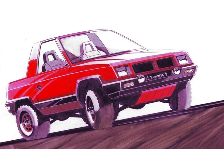 Mitsubishi Pajero II concept