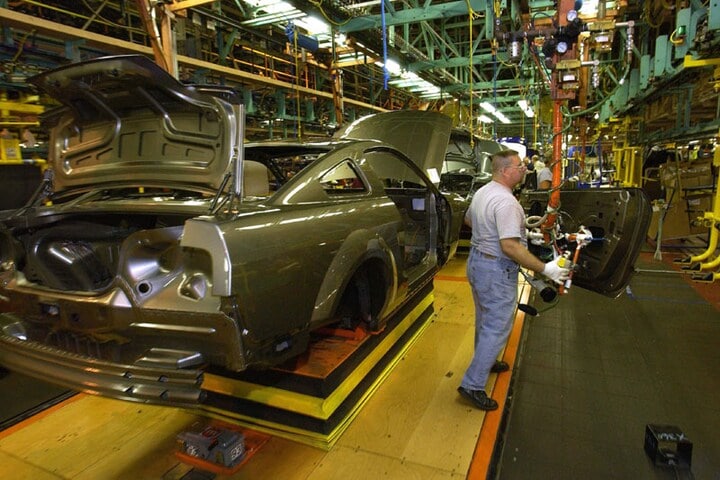 Ford Mustang productiie Flat Rock Michigan