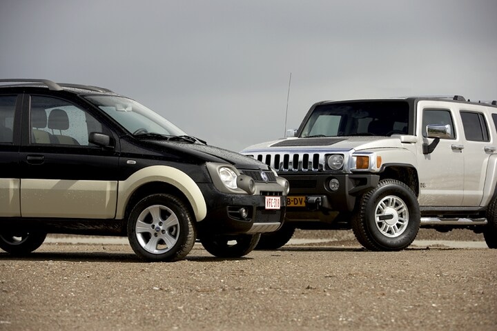 Hummer vs Fiat