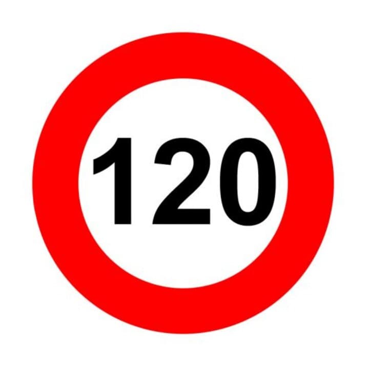 120 km bord