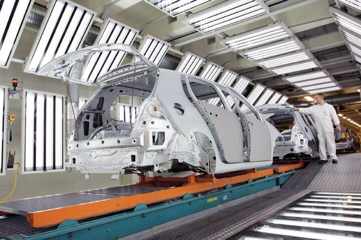 Volkswagen fabriek in Vorst (België)