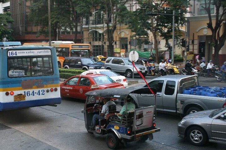 Verkeersbeeld Bangkok