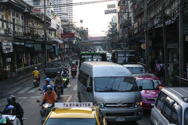 Verkeersbeeld Bangkok