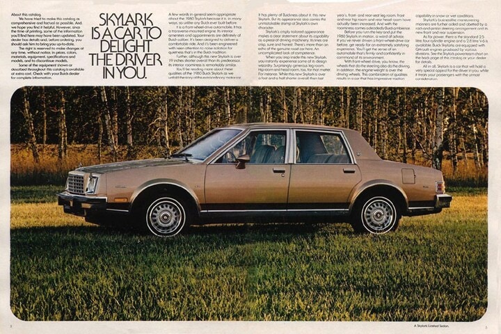 Buick Skylark 1980